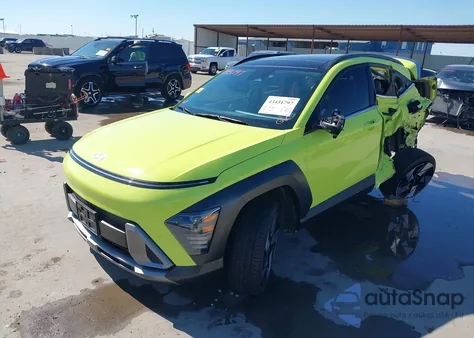 2024 Hyundai Kona Limited из США, поврежденный, VIN KM8HE3A34RU114986